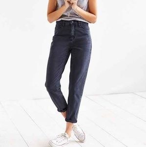 BDG black mom jeans